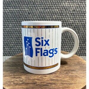 Six Flags Great America Amusement Park Ceramic Coffee Cup